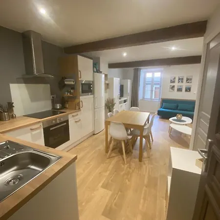 公寓 Le Cocon Blanc: T2 Centre Ax Neuf Et Equipe 8 Pers *