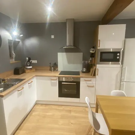 公寓 Le Cocon Blanc: T2 Centre Ax Neuf Et Equipe 8 Pers